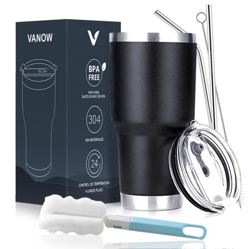 850ml Personalised Tumbler Stainless Steel Vacuum Insulated Coffee Ice Cup